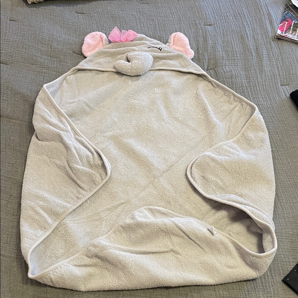 Set of two baby towels. Great quality and thick terry.